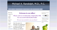 Desktop Screenshot of michaelrandolphmd.com